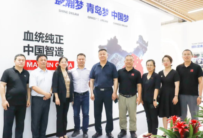 豫检集团党委书记、董事长、总经理岳希忠一行光临博天堂集团调研调查